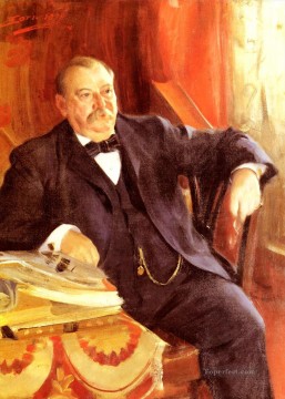 Anders Zorn Painting - President Grover Cleveland foremost Sweden Anders Zorn